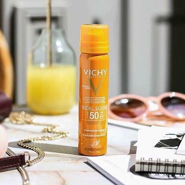 VICHY- XỊT KHOÁNG CHỐNG NẮNG LÀM GIẢM DẦU, KHÔ THOÁNG VÀ KHÔNG GÂY NHỜN RÍT 75ML- IS SPF50 HAUTE PROTECTION 75ML