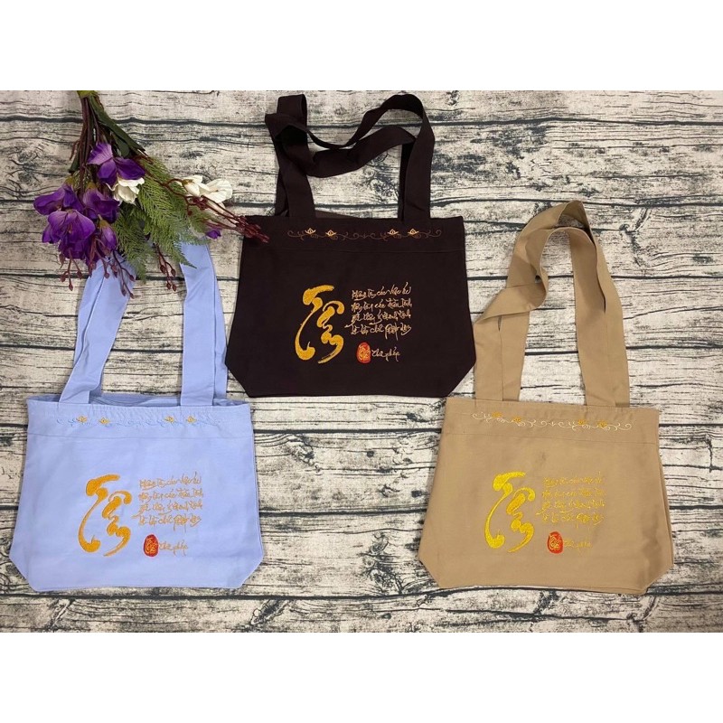 TÚI XÁCH ĐI CHÙA # Sống Và Tâm GIÁ RẺ BẤT NGỜ