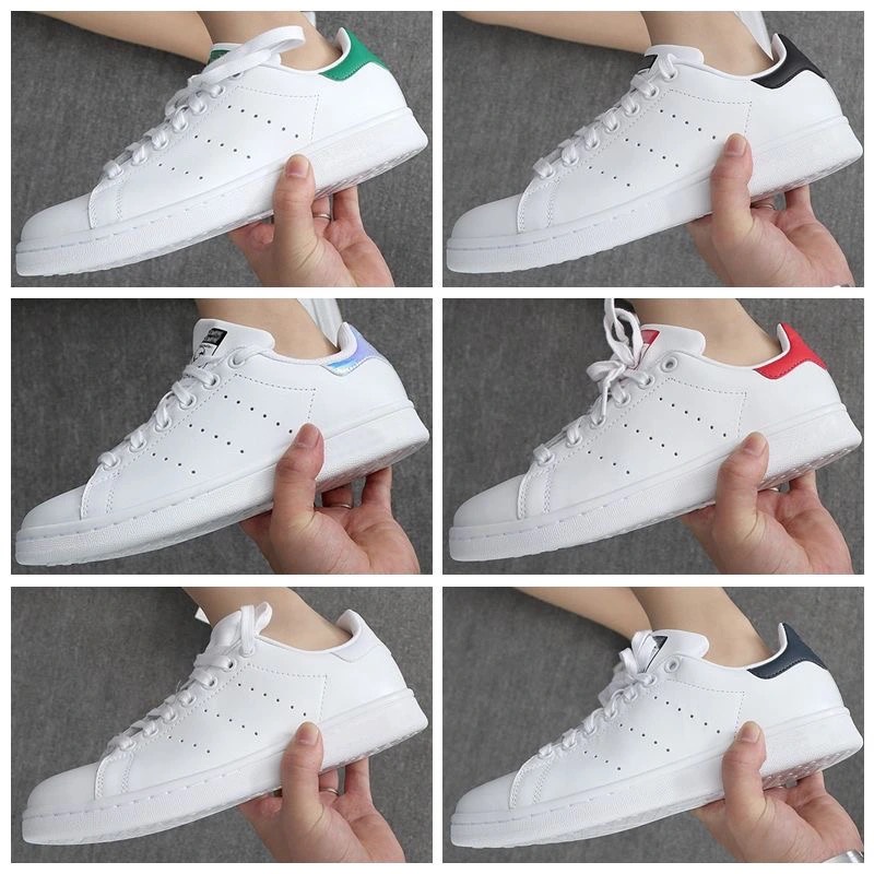 Giày Thể Thao Màu Trắng Stan Smith Trẻ Trung Năng Động Dành Cho Nữ