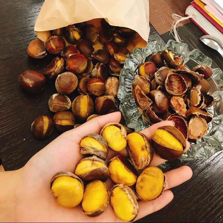 Combo 2Kg Hạt Dẻ Tươi - Hạt Dẻ Trùng Khánh Cao Bằng Hạt To Thơm Ngon