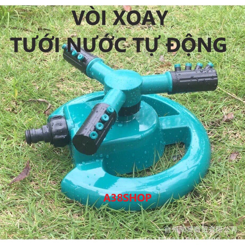Vòi tưới nước đa năng tưới cây trần nhà xoay 360 độ thông minh A38SHOP