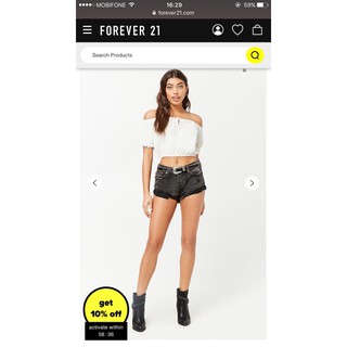 Croptop F21 Xuất Khẩu