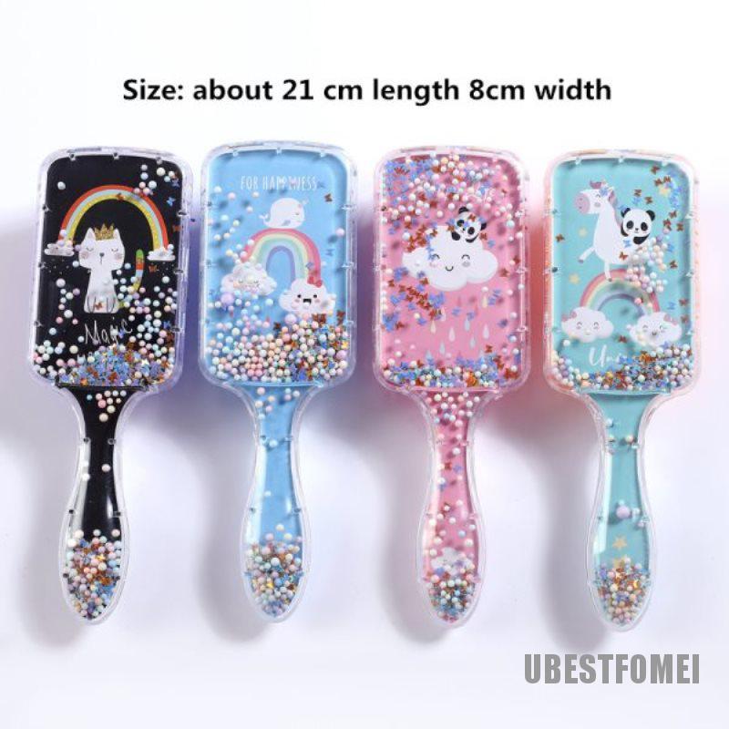 Lược Chải Tóc Mát Xa Da Đầu Chống Tĩnh Điện Bằng Nhựa