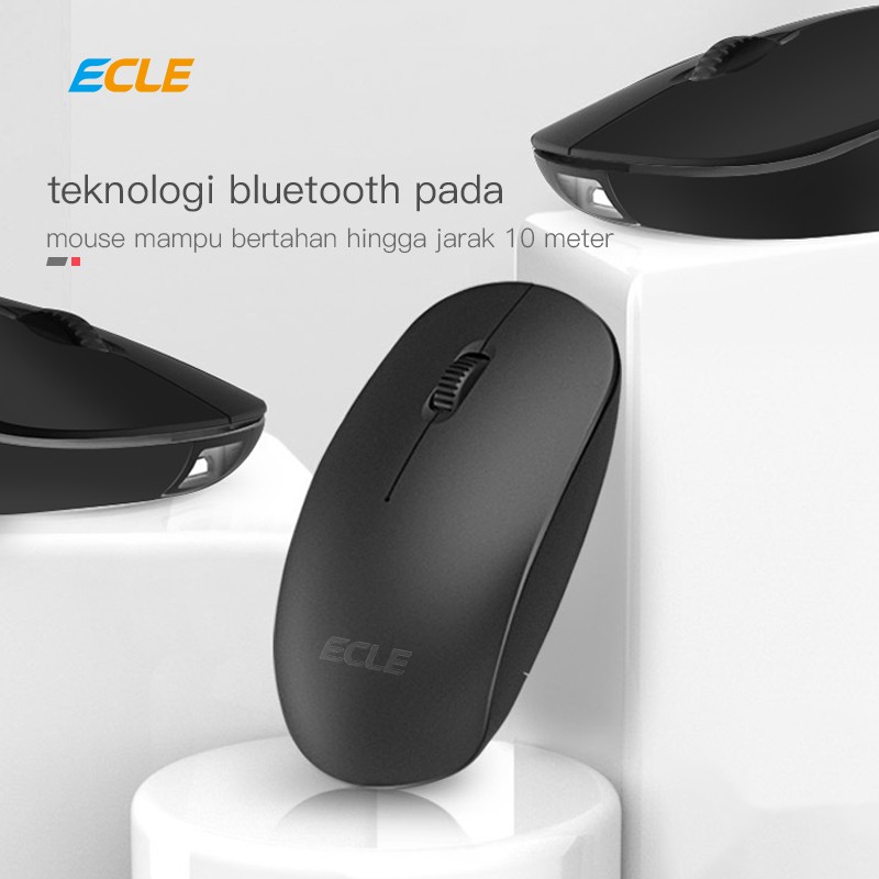 Chuột Không Dây Ecle 2.4g Đen | BigBuy360 - bigbuy360.vn
