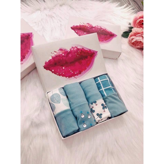 [⚡️CHỈ HÔM NAY] Hộp 4 quần chíp cạp cao hộp hình môi gen bụng siêu tốt Hàng mới | BigBuy360 - bigbuy360.vn