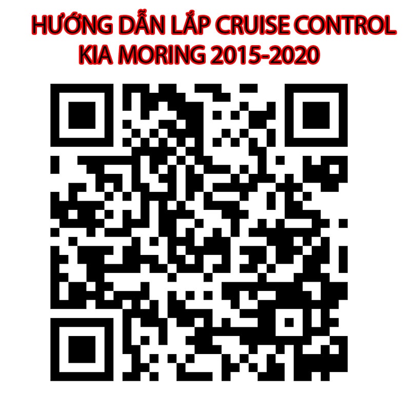 Bộ kiểm soát hành trình Cruise control kia morning 2015-2020. Hàng chính hãng mobis bảo hành 2 năm. Có sơ đồ lắp đặt