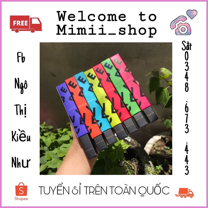 💥SON KEM BERNICE PHIÊN BẢN MỚI NHẤT 😍 [ VỎ SON ÁNH DẠ QUANG ]