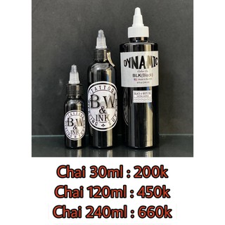 Mực xăm dynamic blk