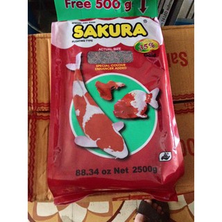 Thức ăn sakura gold cho cá cảnh