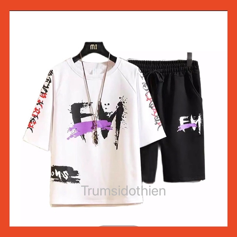 [ Bộ Hè 2021- Cực Chất ] Đồ Bộ Thể Thao Mặc Nhà , quần áo thể thao nam, bộ hè nam | BigBuy360 - bigbuy360.vn