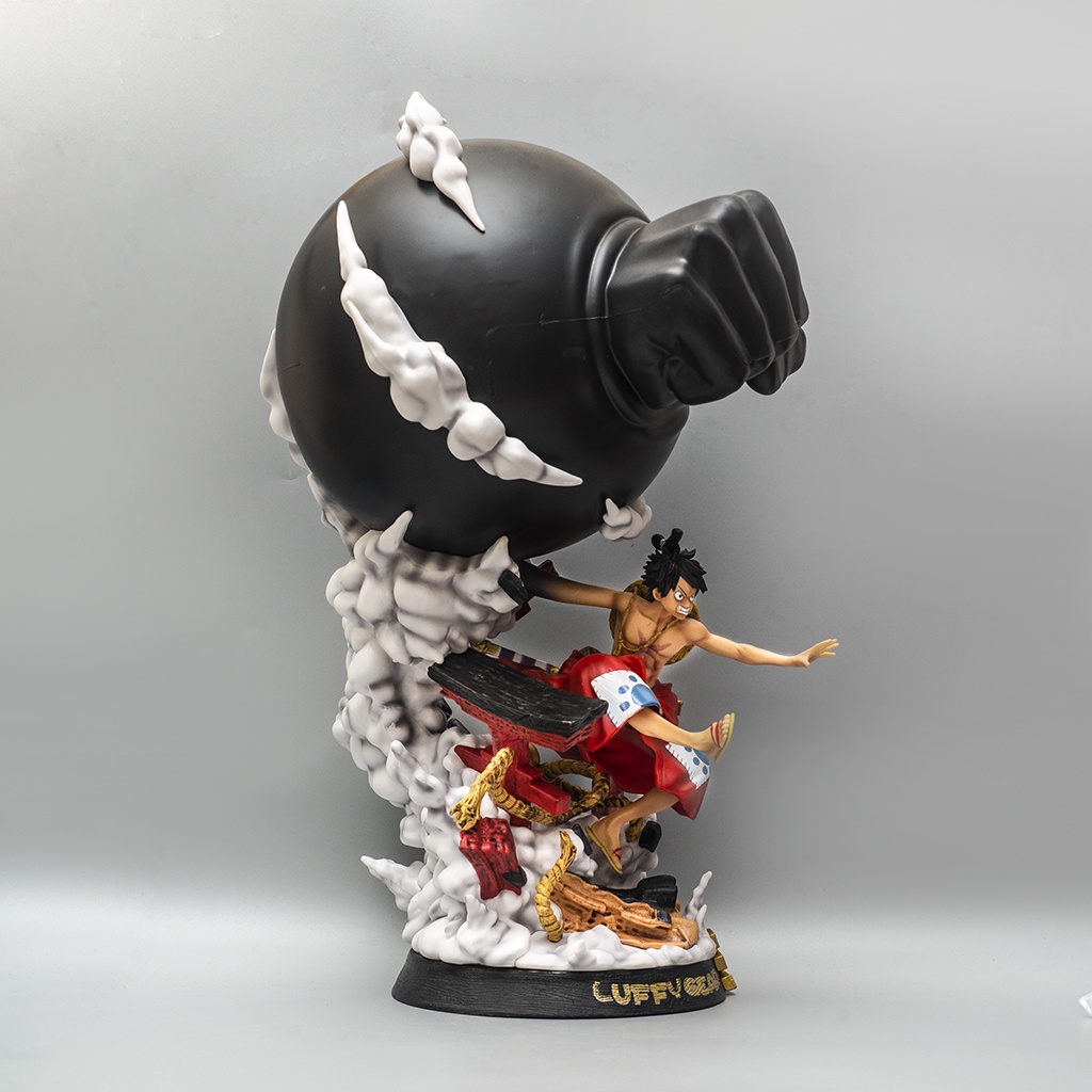 Mô hình One Piece Luffy Gear 3 cao 40cm nặng 3kg mô hình One Piece Figure Luffy băng Mũ Rơm Haki Shop