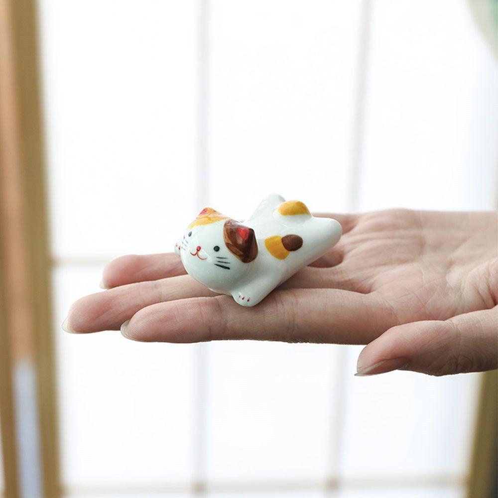 Giá Đỡ Đũa Hình Mèo Phong Cách Nhật Bản Đáng Yêu