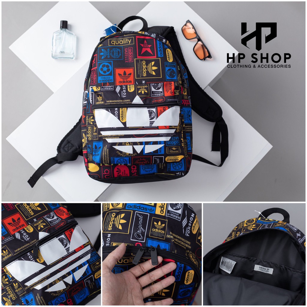 Balo Đi Học Gra Originals Packback Graphic Logo Nhiều Màu - AZ0280 [ HONGPHUC ]