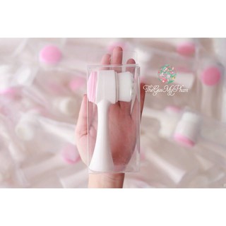 Cọ Massage Rửa Mặt 2 Đầu Silicon