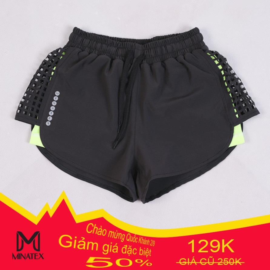 Quần short bơi, quần đùi đi biển 2 lớp cho nữ 5 màu ✔️ . | BigBuy360 - bigbuy360.vn