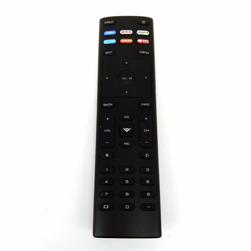 Điều khiển từ xa XRT136 thay thế mới cho Vizio TV D24f-F1 D43f-F1 D50f-F1 w / Vudu cho ứng dụng ihea