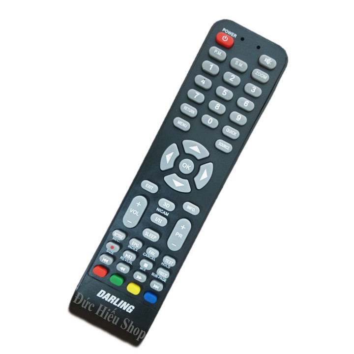 Remote điều khiển tivi DARLING - Đức Hiếu Shop