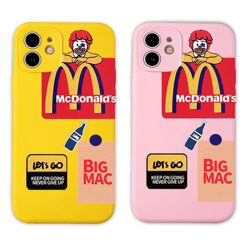 MCDONALD'S Ốp Lưng Tpu Mcdonald 's Cho Iphone 12 / 12 Pro Max / 12mini / 11 Pro Max Se2020 X Xs Max Xr 7 8 Plus 6s 6 | BigBuy360 - bigbuy360.vn