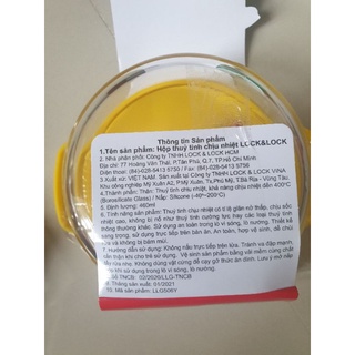 Thố thủy tinh LocKkkk 460ml