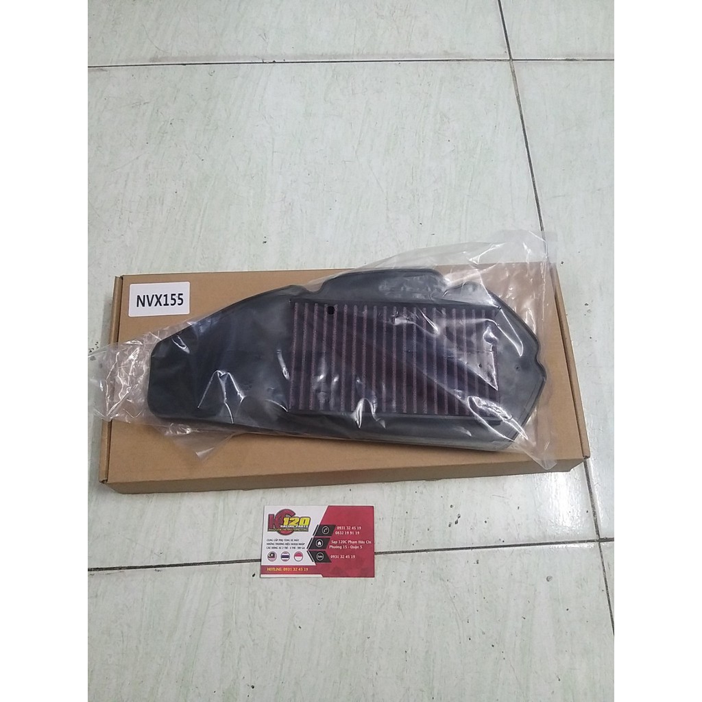 LỌC GIÓ THÉP NVX  ĐỘ-CAO SU DẺO