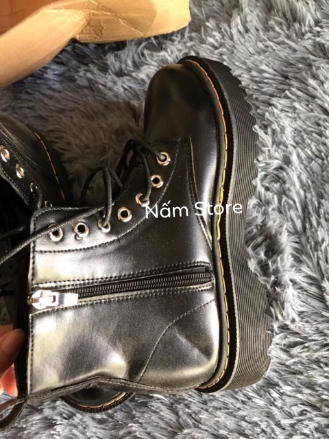 [ORDER TAOBAO] (SẲN) Giày boots khoá kéo cổ cao ulzzang kèm ảnh thật hình cuối có sẳn | BigBuy360 - bigbuy360.vn