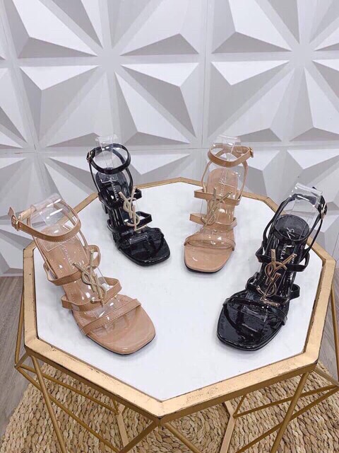 Giày sandal công sở gót 5p êm chân mã S13