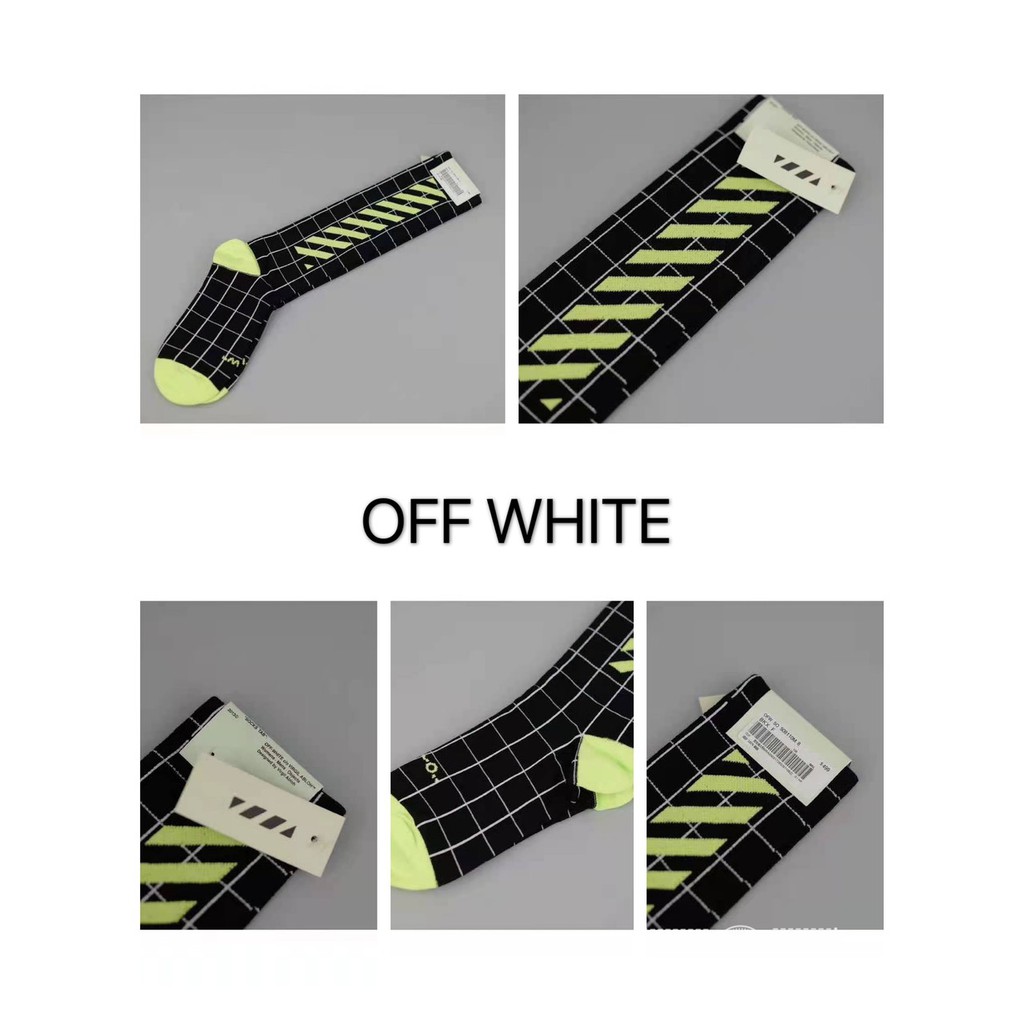 Vớ thời trang cổ dài off white 2 đôi 350k