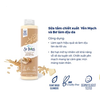 Sữa tắm ST. Ives 650ml [NHẬP KHẨU CHÍNH HÃNG]