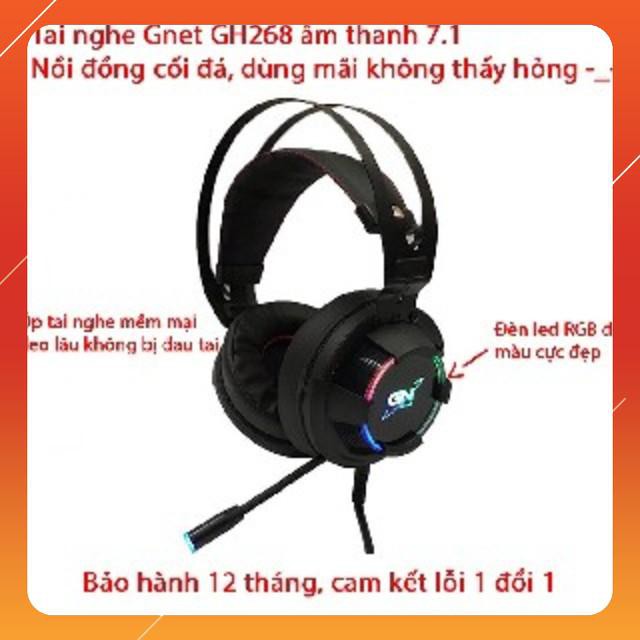 [HÀNG REAL]  Tai Nghe Gaming GNet GH268 - Tai Nghe Gaming Giá Rẻ