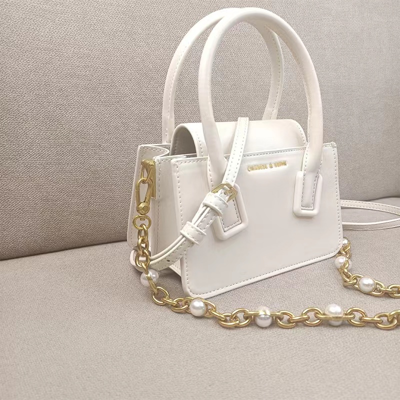 Túi Đeo Vai Nữ Cnk22 20671228 Túi Đeo Chéo Hình Gối Phối Dây Xích Thời Trang