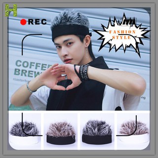 Mũ Trùm Gắn Tóc Giả Mềm Mại Thoáng Khí Dành Cho Nam Nữ