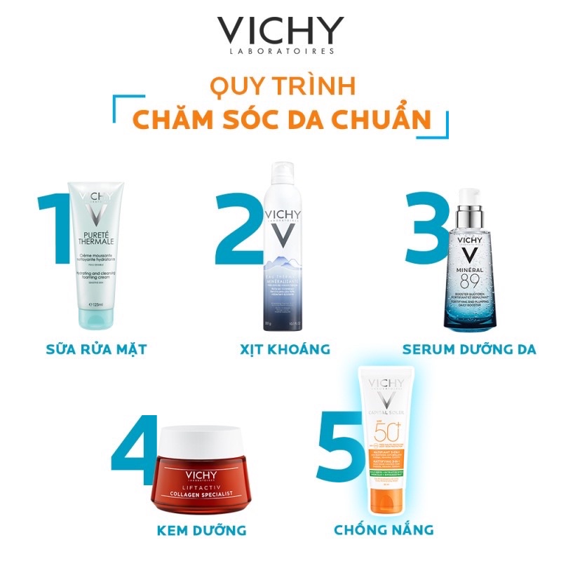 Kem Chống Nắng Vichy Capital Soleil 50ML - vichy có màu da, không màu, chống lão hoá