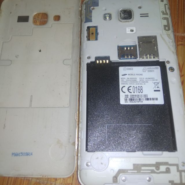 Xác máy J2 Prime/G532 hư màn, main sống