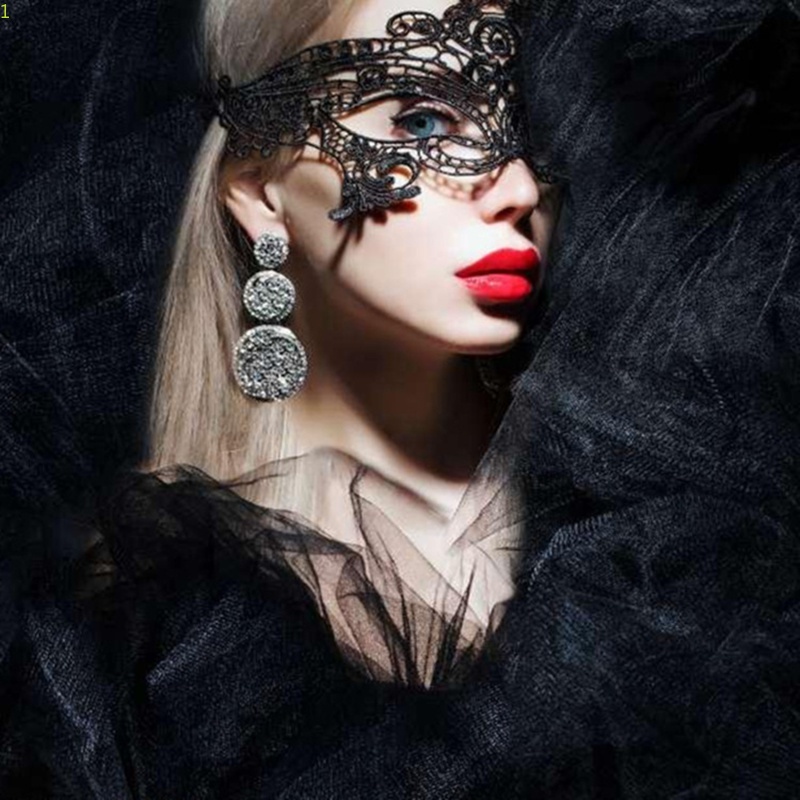Mặt nạ hóa trang ren mặt nạ halloween mặt nạ ren đen sexy prom party halloween mặt nạ hóa trang khiêu vũ