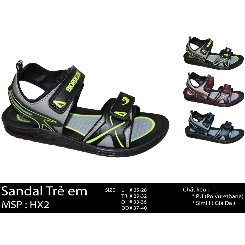 SANDAL QUAI DÁN TIỆN DỤNG CHO BÉ