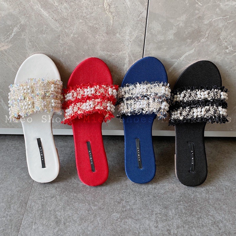 DÉP LỤA QUAI NGỌC ( MIEO SHOES D945 D946 D947 D948 D950 )