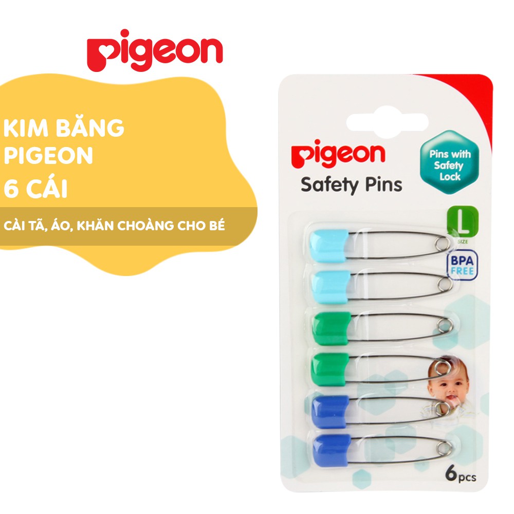 Kim băng cố định Pigeon 6 cái/ 9 cái/vỉ