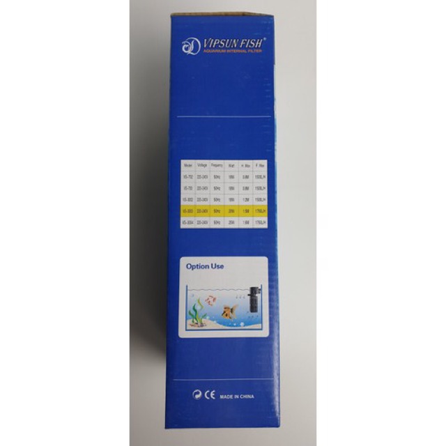 VipSun 3004 - Máy bơm lọc và tạo khí cho hồ cá