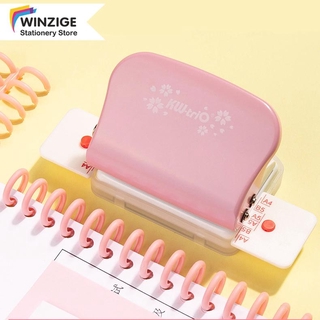Dụng Cụ Bấm Lỗ Giấy 6 Lỗ Khổ A4 A5 B5 Tiện Dụng