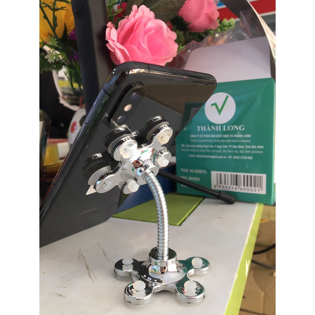 Giá Đỡ Điện Thoại💝Siêu Hút, Siêu Dính💝Giá Đỡ Hình Bông Hoa Cực Hot | BigBuy360 - bigbuy360.vn