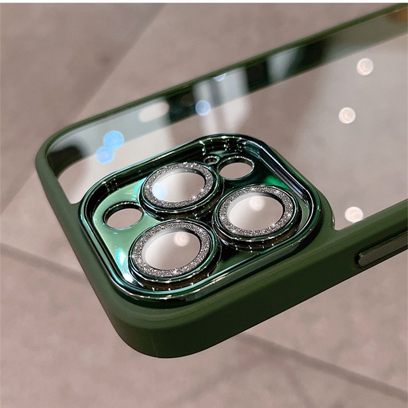 Ốp Điện Thoại Cứng Trong Suốt Đính Kim Tuyến Cho for  iPhone 14 Pro MAX 13 Pro MAX 12 11 Pro MAX