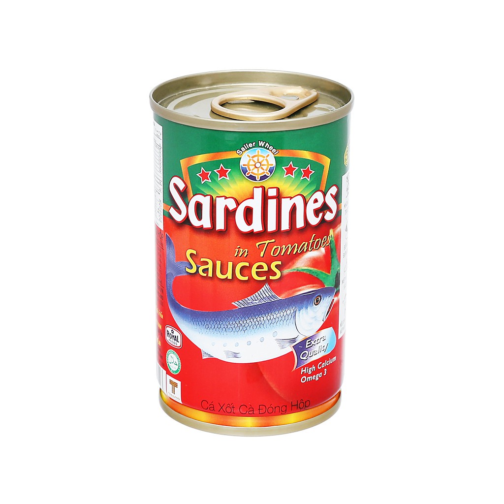 [SenXanh Emart] Lốc Cá Mòi Sardine Sốt Cà 10 lon x 155gr