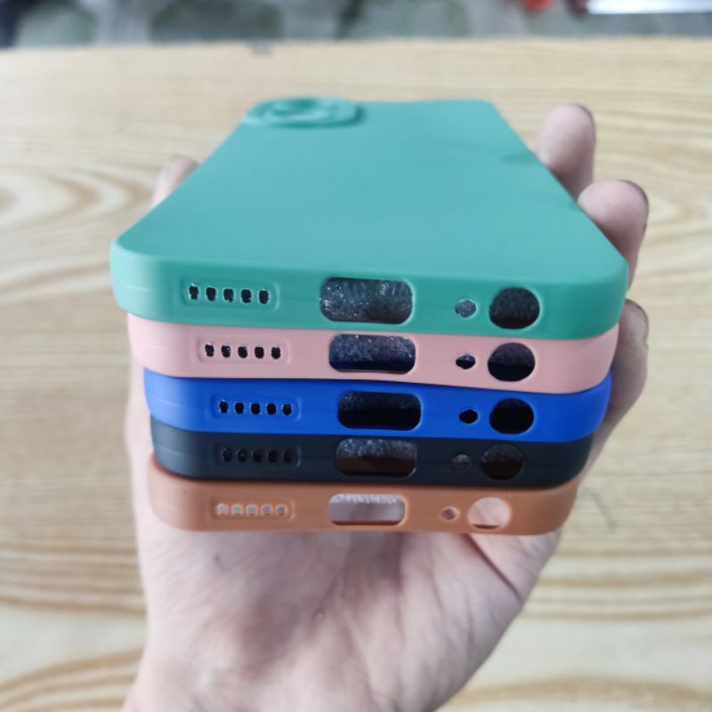 Ốp lưng Vivo Y02S dẻo màu có bảo vệ camera