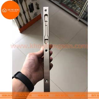 Chốt âm cửa gỗ inox sus 304 huy hoàng 300mm
