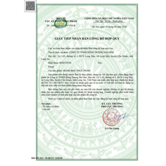 Màng bọc thực phẩm Laspalm 600