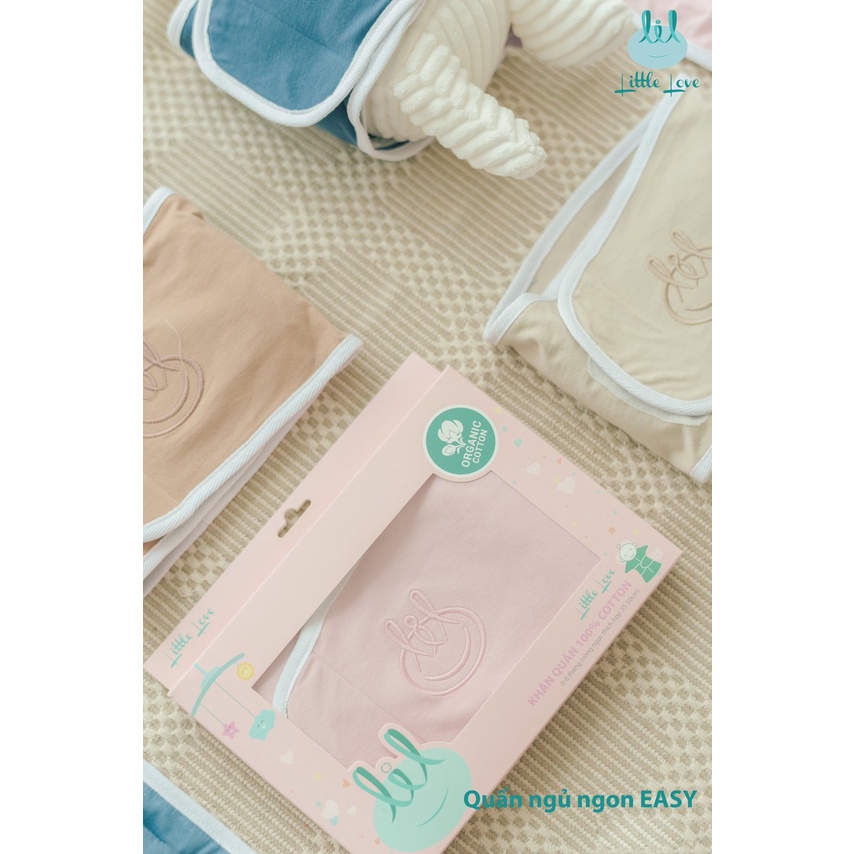Ủ Quấn Tay Easy Little Love 100% Cotton Bảo Vệ Giấc Ngủ Của Bé | Minizon Kids
