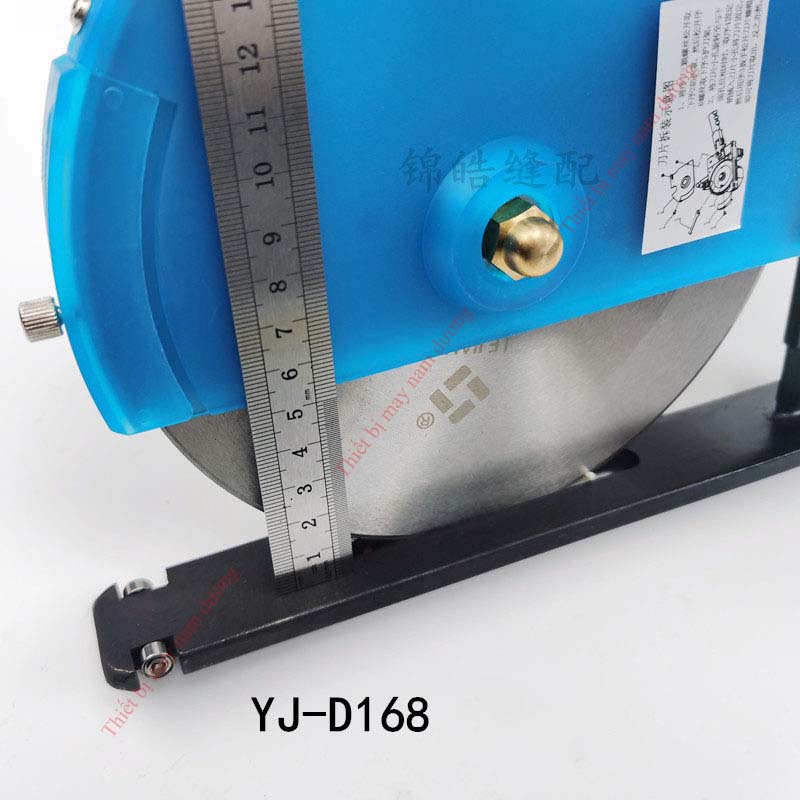 Máy cắt vải đầu bàn LEJIANG lưỡi dao 168 mm chuyên cắt mút xốp &gt; Máy cắt mút xốp