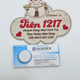 Que thử thai Quickstick hộp 1 que thử kèm cốc sự lựa chọn chính xác