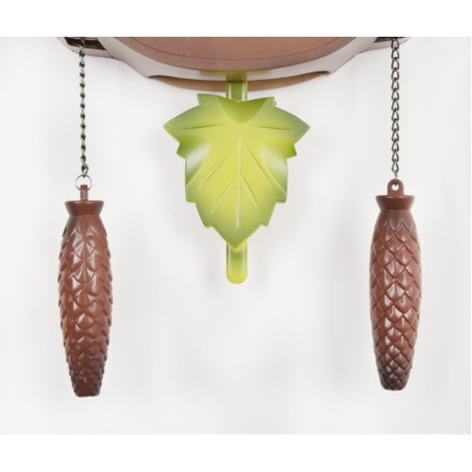 Đồng hồ treo tường tân cổ điển DHTT9-nau họa tiết chim cúc cu siêu đáng yêu