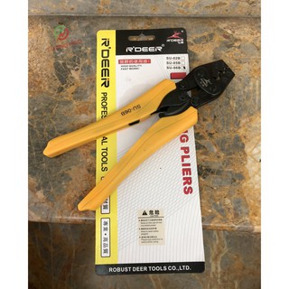 Kìm bấm cos  R'DEER  0.5 -> 5.5mm2 (Kềm bấm cốt 6L)